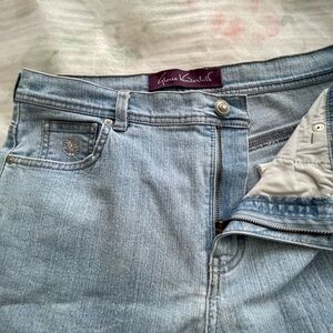 Gloria Vanderbilt Sky Blue Denim Pants
